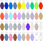 LOTMER 20/30/40/80 PCS Hotel Keychain Blank by LOTMER