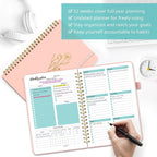 Undated Weekly Planner, Weekly To Do List Notebook - Image 3