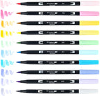 Tombow 56187 Dual Brush Pen Art Markers, Brush and Fine Tip Markers - Image 7