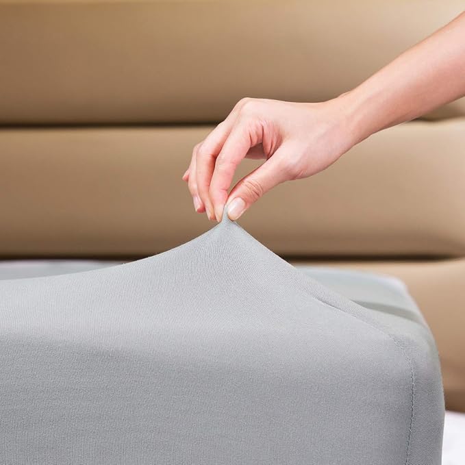 Fitted Sheet- COSMOPLUS Twin Fitted Sheet Only（No Flat Sheet or Pillow Shams） by COSMOPLUS