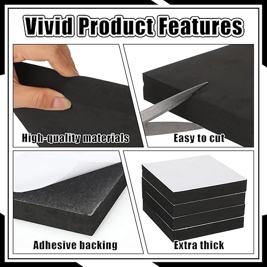 4 Pcs 1.5" Thick Foam Padding Sheet - Image 5