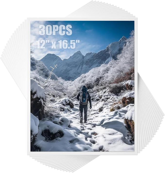 EPHECH 30Pack 12" x 16.5" White Foam Board by EPHECH