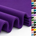 Purple Large Felt Fabric 36" x 36", 1.4 mm Soft Felt Sheet, Nonwoven Fabric by ZANEXIR