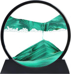 Moving Sand Art Liquid Motion, 3D Deep Sea Sandscape Color Quicksand Decor by KPNUWN