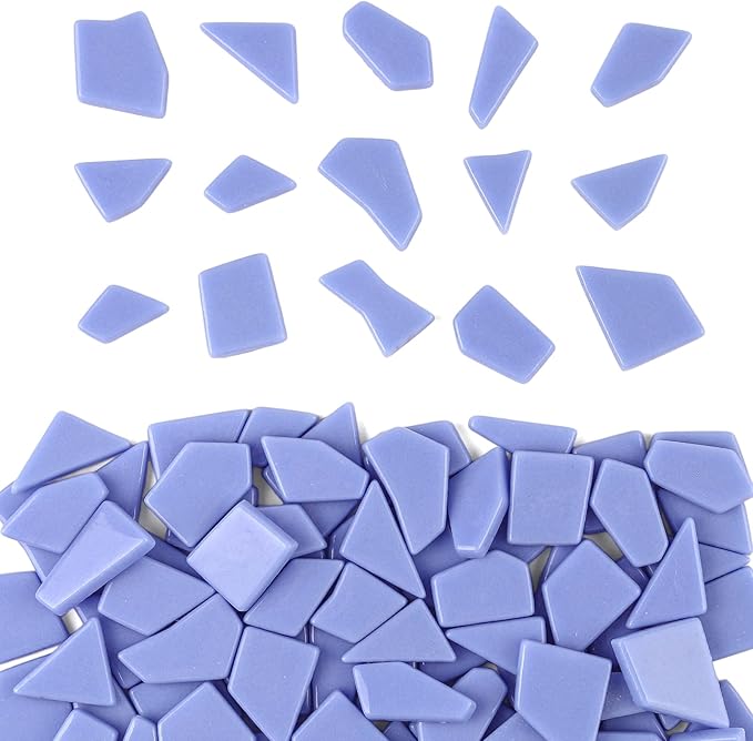Youway Style Blue Glass Mosaic Tiles by YouwayStyle