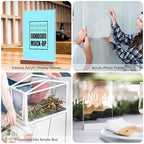 Roowest 4 Pcs 24 x 48 Inch, 1/8 Inch Thick Clear Acrylic Sheets Plastic - Image 5