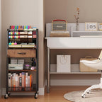 Homsorout 3 Tier Rolling Cart - Image 4
