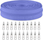 Sawoake #3 Nylon Coil Zippers by The Yard Bulk 10 Yards by Zipper