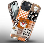 Case for iPhone 15, Scratch Resistant Hybrid Double Layer Hard Shell，Halloween - Image 4