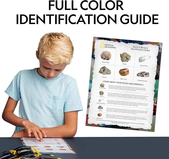 National Geographic Kids Rock Collection – 1.25 lb. Assorted Rocks, Minerals & - Image 6