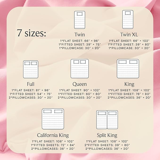 LuxClub 4 PC Sheet Set Bed Sheets Deep Pockets 16" Eco Friendly Wrinkle Free - Image 4