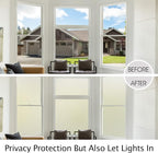 HIDBEA Frosted Window Privacy Film Heat Control UV Blocking, Static Cling - Image 3
