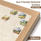 Jigsaw Puzzle Board for 1000 Pieces, Foldable Puzzle Board, 31.5" x 24" Felt - Image 3