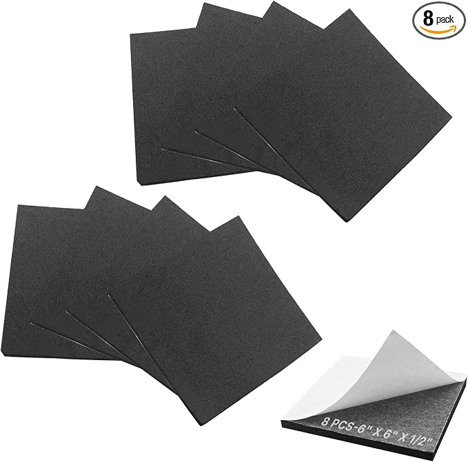 Storystore 8 Pcs 1/2" Thick Foam Padding Sheets by Storystore