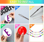 Simgoing Classroom Decor DIY Giant Friendship Bracelet Garland Teacher Table - Image 5