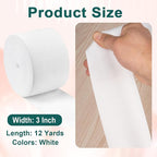 Airisoer 3 Inch Elastic Band for Sewing, 12 Yard High Elasticity Sewing Elastic - Image 2