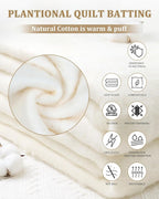 PLANTIONAL Natural Cotton Batting - Image 4