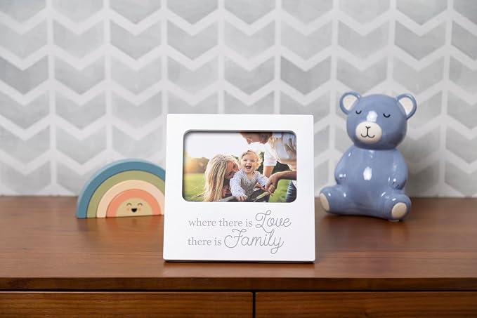 Kate & Milo Where There is Love THere Is Family Photo Keepsake Frame - Image 2