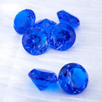 Niceup 26PCS Navy Blue Fake Diamonds Big Gem Toys, 1.5in Pool Diving Gems - Image 5