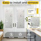 OHTMERU Window Privacy Film Decorative - Image 5