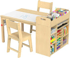 GDLF Kids Art Table and Chairs Set, Craft Desk by GDLFGoodLife