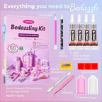 Bedazzling Kit 40000Pcs 40 Colors Resin Jelly Rhinestones, Bedazzler Kit - Image 4
