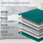 Green Weighted Blanket for Adults 15lbs, Twin Full Size Cooling Heavy Throw - Image 5