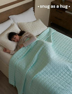 YnM 17lbs Weighted Blanket for Adults, Heavy Bed Throw Blanket - Image 3