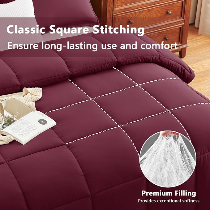 CozyLux Queen Comforter Set - Image 2