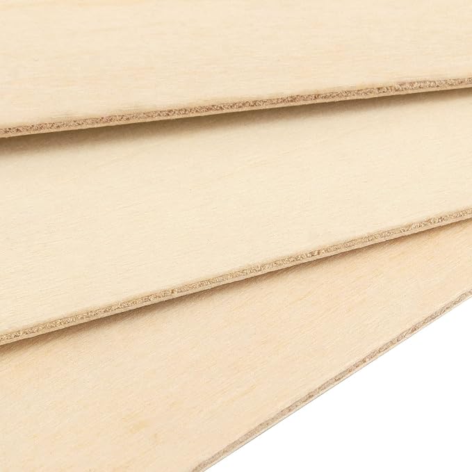 JOIKIT 24 PCS 12 x 8 x 1/16 Inch Basswood Sheets, 1.5mm Thick Unfinished - Image 4