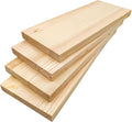 4PCS Rectangle Wood Boards Unfinished Wood Blocks by Anktily