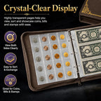 Coin Collection Book Holder for Collectors, 200 Pockets Collecting Album& 30 - Image 9