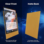 Gold MTG Card Sleeves 300CT, Matte Textured Back Card Sleeve Deck Card - Image 2
