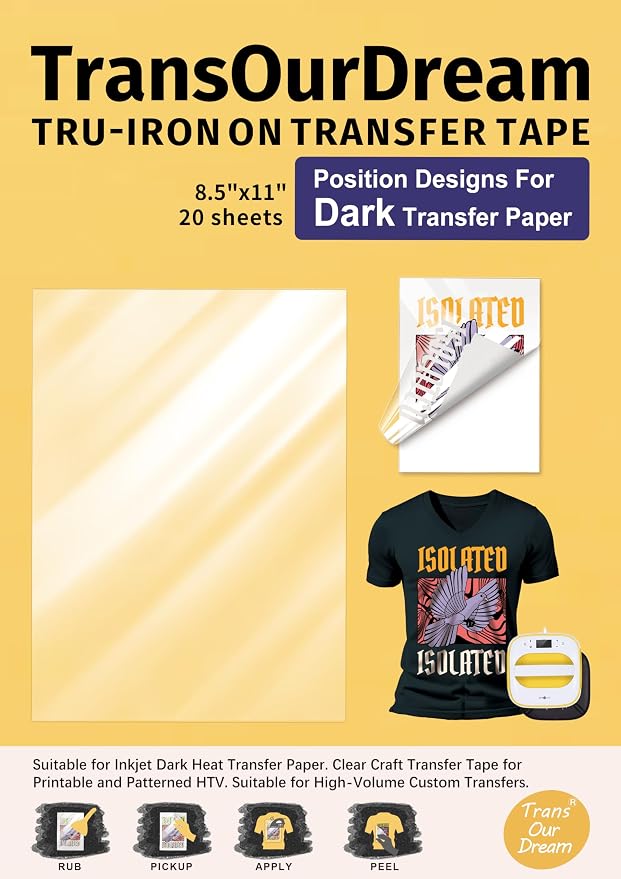 TransOurDream Tru-Iron On Transfer Tape by TransOurDream