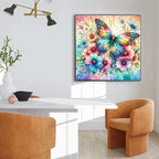 EIBEILI Diamond Art Kits for Adults-Butterfly Flower Diamond Painting Kits | - Image 2