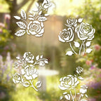 12 Pcs Large Flower Stencils for Painting, 5.12 X 5.12 Inch Flower Stencils for - Image 6