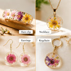 80Pcs Dried Pressed Flowers for Resin, Real Natural Flowers & Leaves Set - Image 9