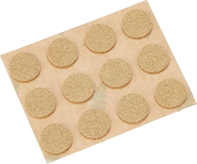 Colonial Needle Co Leather Thimble Pad 1 Sheet of 12 Pads - Image 2