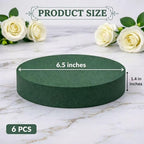 FLOFARE Pack of 6 Floral Foam Round Blocks - Image 2