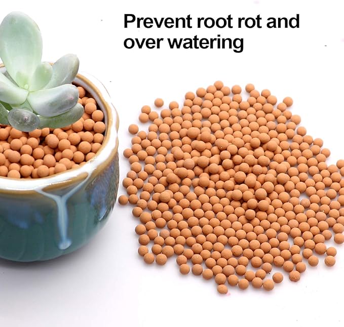 Clay Pebbles Gardening Ceramsite Orchid Hydroponic Grow Media Clay Rocks - Image 3