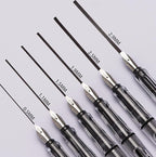 Lanxivi Yongsheng Calligraphy Fountain Pen Set Transparent Clear, 6 Assorted - Image 2