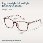 Gaoye Leopard Blue Light Glasses - Image 4