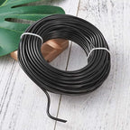 Fashewelry 65.6 Feet 3.5mm Aluminum Wire Black Bendable Metal Craft Wire - Image 6