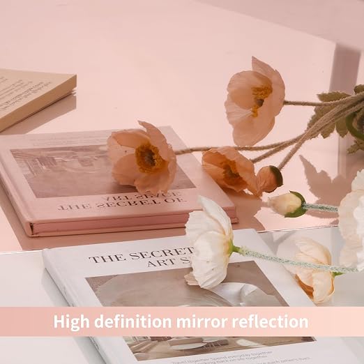 3 Pack Mirrored Acrylic Sheets, 16x12 Inch, 1/8 in Thick, Rose Gold | Plastic - Image 4