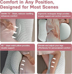 Pregnancy Pillow, SEEDNUR Full Body Maternity Pillow Support - Image 3