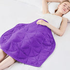 Weighted Lap Blanket 5 lbs for Adults, Luxury Soft Small Weighted Blanket by EazfyPro