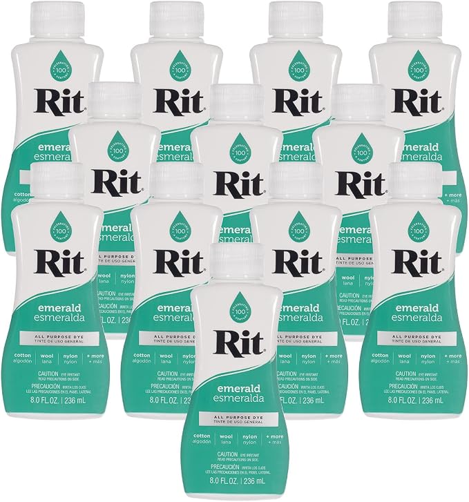 Rit Dye – 8 Oz. Liquid Fabric Dye by CraftCounty