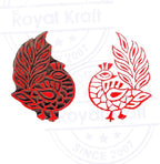 Royal Kraft Wooden Stamps DIY Fabric, Henna Printing Blocks THDtag026 - Image 4