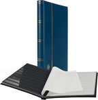 LIGHTHOUSE – “COMFORT” Padded Leather Cover Stockbook by Leuchtturm