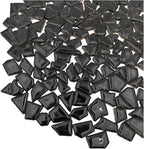 200g Ceramic Mosaic Tiles for Crafts, Irregular Stained Ceramic 0.2"x0.8" by Esweny